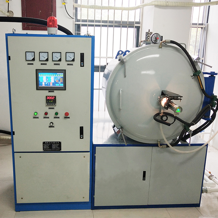 Automatic High-Temperature 3000C Graphitization Vacuum Furnace New Horizontal Induction Furnace with Pump Core Components