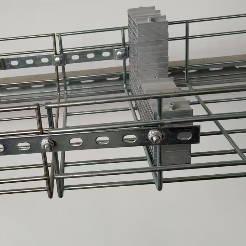Wire Management System Network Steel Cable Tray Ventilation For Improved Air Circulation Lan Cable Tray