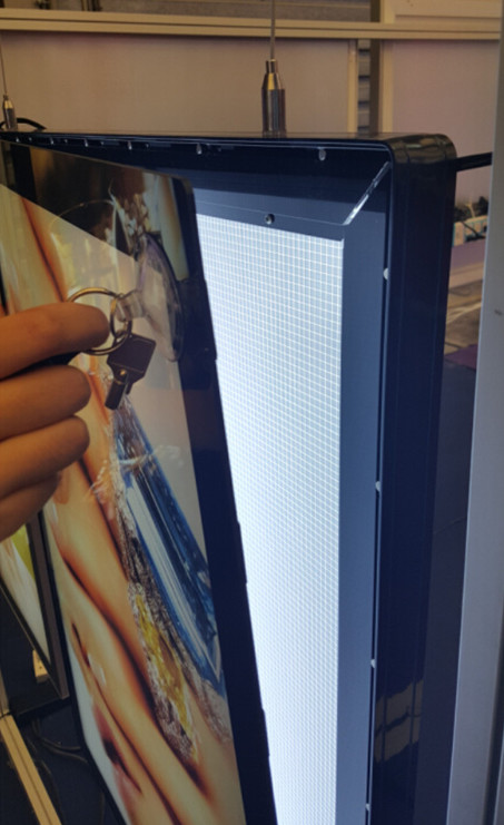 Magnetic Backllit ODM 30mm Advertising Aluminum LED Slim Light Box
