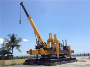  Rotary Hydraulic Piling Machine Fast Piling Speed 500T Piling Capacity Manufactures