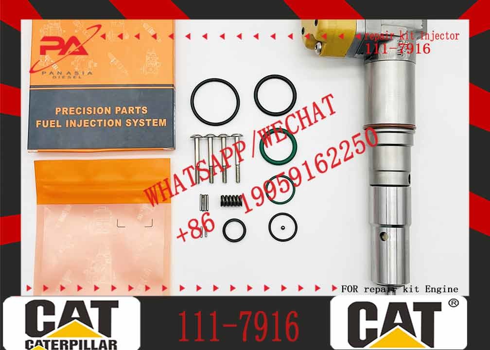 Excavator Parts Engine 3408 3412 Fule Injector 169-7408 174-7527 222-5967 20R-0760 232-1175 173-9272