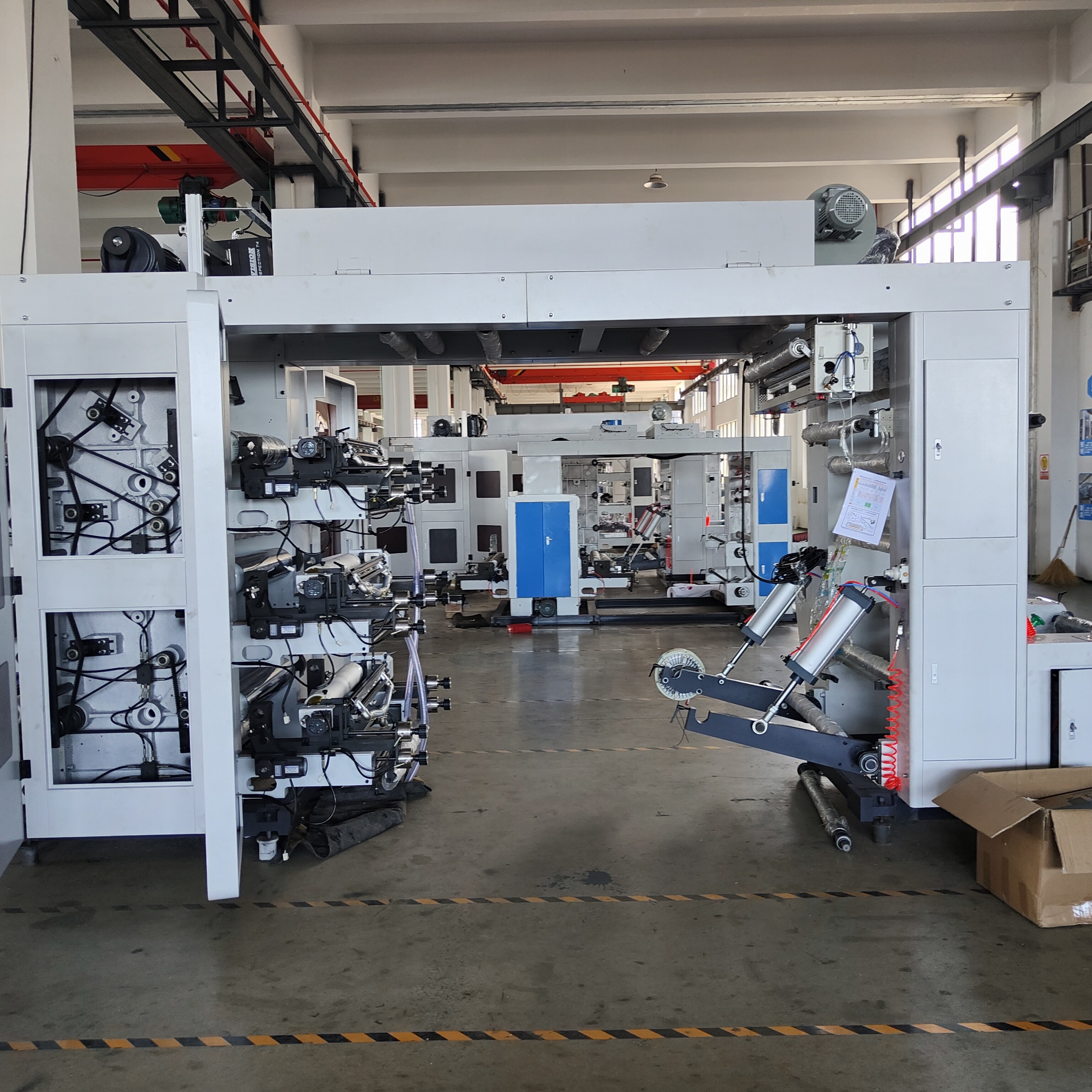 HJ-CI81400 High Speed Flexo Printing Machine 380-800mm Length Of Printing