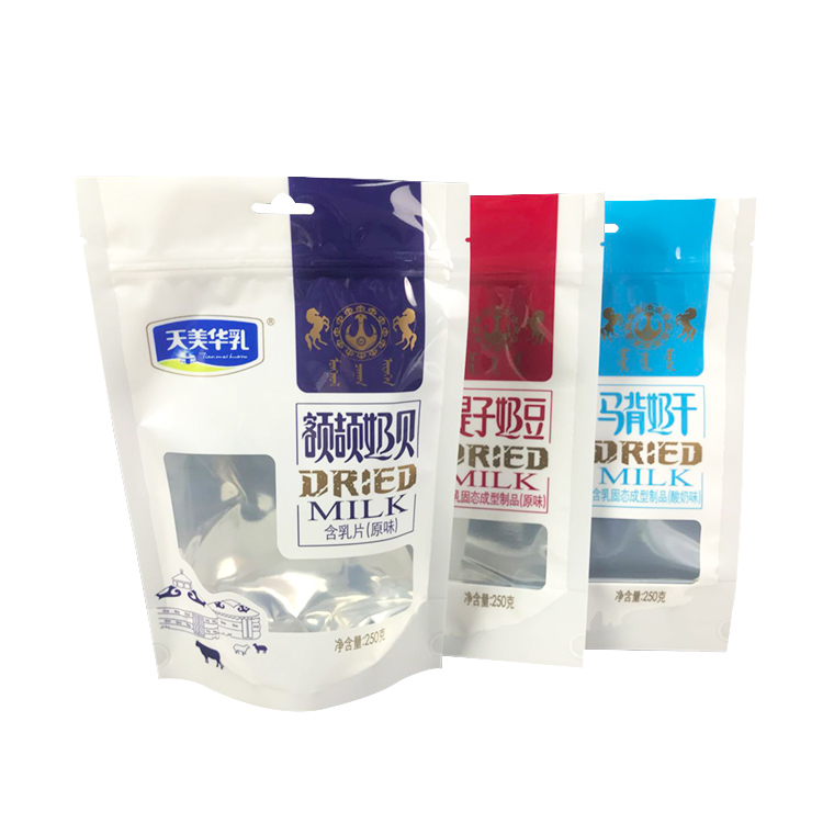Moisture Proof Waterproof Compostable Ziplockk Packaging Bag Stand Up Zip Pouches