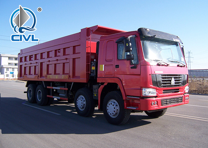New Howo7 Dumptruck 8x4 Sinotruck 371hp For Construction Mine Working With 30m3 Bucket