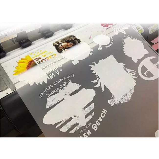Medium Cotton Printing PET DTF Transfer Film 30cm x 100m Color Fastness