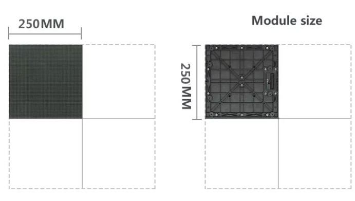 Outdoor High Resolution Advertising Led Display , P3.91 Rental Led Screens For Events