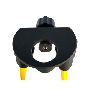 Twist Lock Range Pole With Prism GNSS Prism Pole Bipod