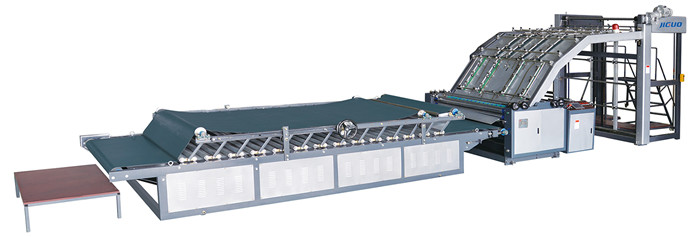 Carton Box Flute Laminator Machine Paperboard Servo Semi Automatic Flute Laminator