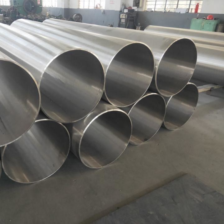 Submerged Arc Welded Stainless Steel Pipe 347 LSAW Steel Pipe OD 120mm