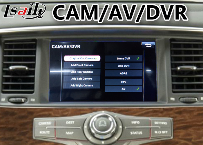 Lsailt 4+64GB Android Video Interface Wireless Carplay for 2012-2017 Nissan Patrol Y62