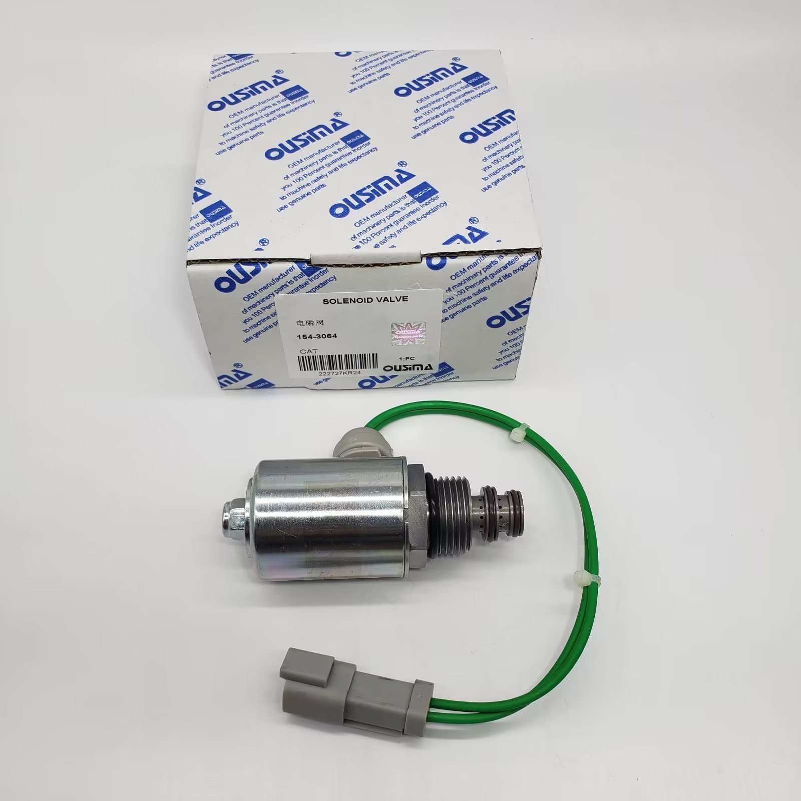 154-3064 1543064 24V Excavator Solenoid Valve For Grader 120H 120K 12H 12K 135H 140H 140K 143H 14H 160H