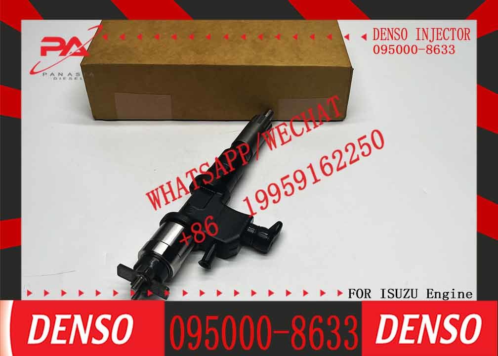 High Quality Diesel Injector Diesel Common Rail Injector 095000-8633 8-98139816-3 8981398163 Diesel Engine Parts 095000-