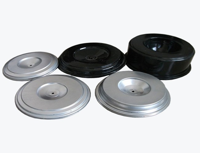 Fingerprint Resistant Stamping Oval Air Filter Element Upper And Lower Covers