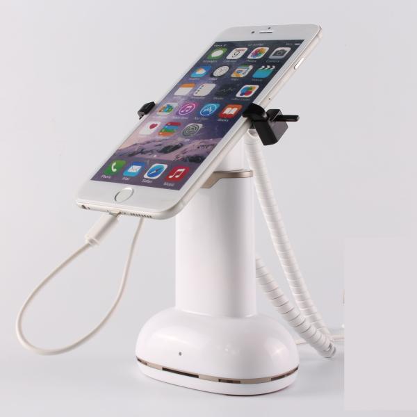 COMER anti-theft devices metal clip charger stand smartphone retail shop