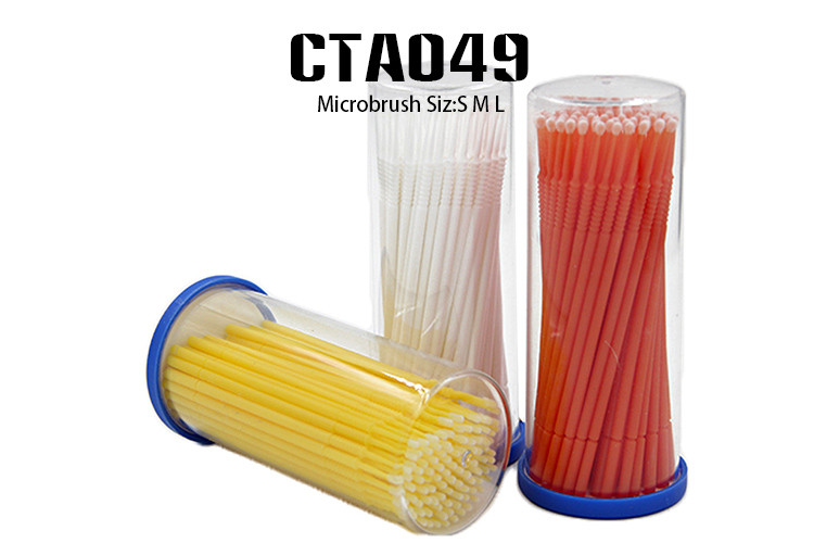 Microbrush Disinfection Cleaning Rod For Eyelash Extension Removal Makeup Tool