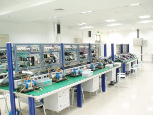 engineering educational equipment Electrician Trainer Overload Relays Four Pole
