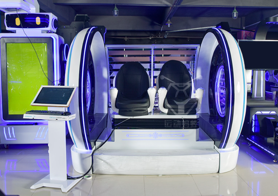 Dreamland Factory Price 2 seats 9D VR Cinema Egg Chair Equipment Virtual Reality Simulator Game Machine