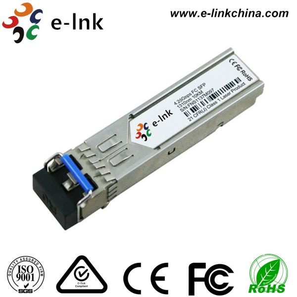 China Dual Fiber SFP Optical Transceiver Module , 4.25G Single Mode 1 Gbe Sfp Lx Fiber Transceiver on sale China Dual Fiber SFP Optical Transceiver Module , 4.25G Single Mode 1 Gbe Sfp Lx Fiber Transceiver on sale