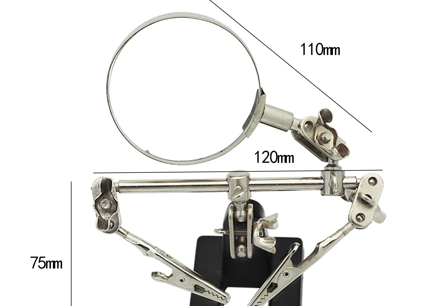Worktable Welding Magnifier Electric Soldering Iron Shelf Base