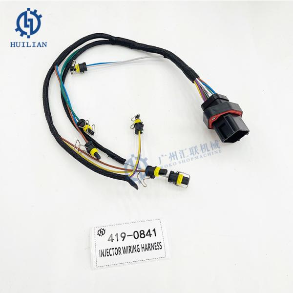 419-0841 Fuel Injector Wiring Harness Excavator Harness 419-0841 For 330C 330D