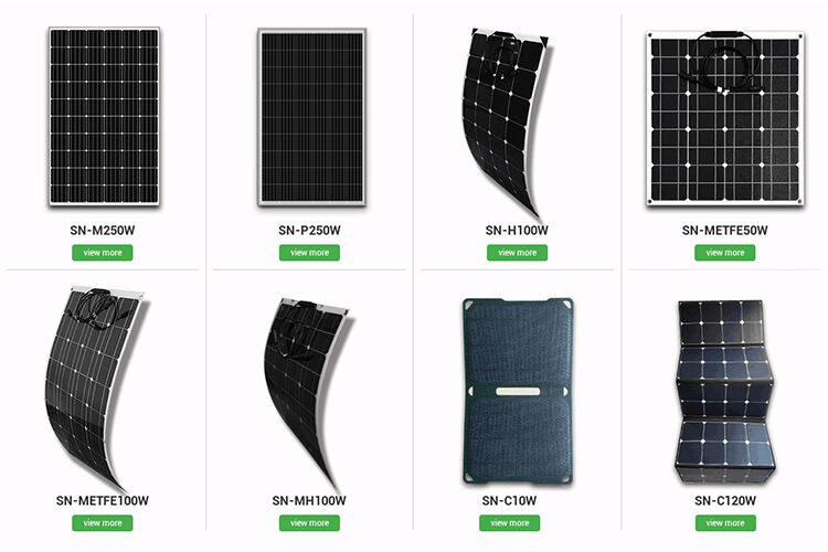 IP65 Waterproof Polycrystalline Solar Panel For Motorhome Shed Caravan