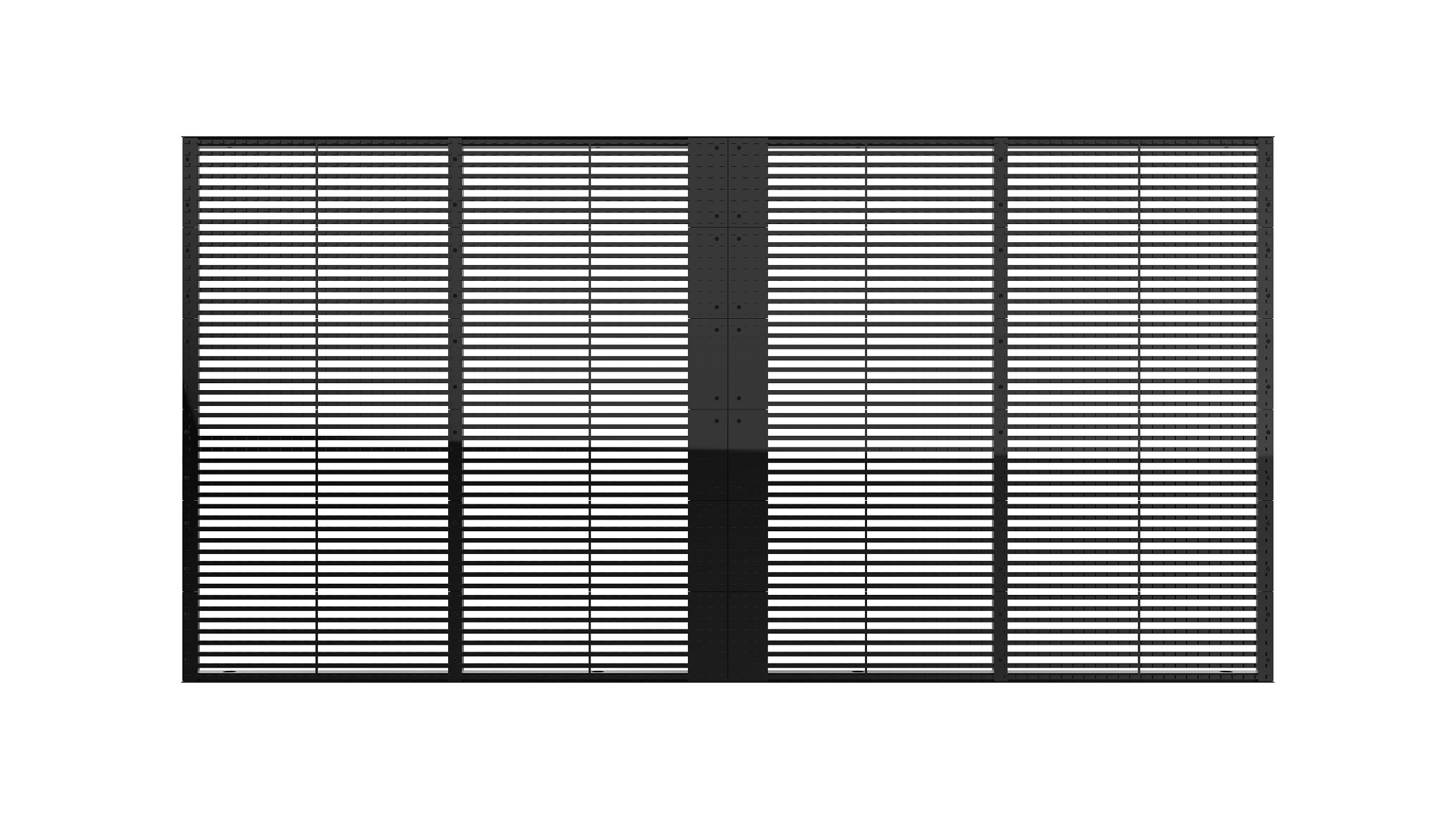 1R1G1B transparent led curtain display Transparent Led Screen 5000nits Hanging