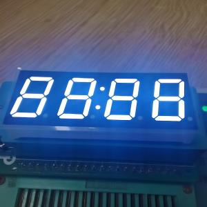 Ultra White 4 Digit 7 Segment LED Clock Display Common Cathode for Digital Timer