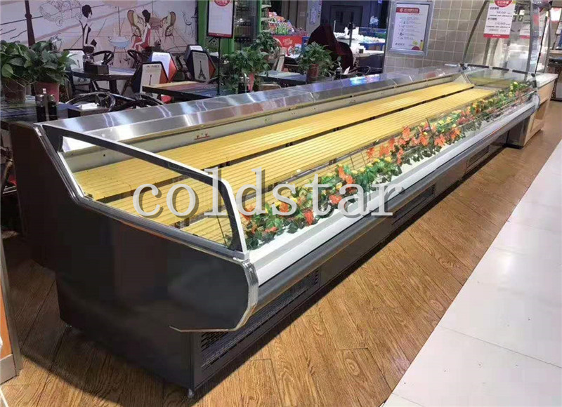 RUIBEI Air Cooling Luxury Fresh Meat Display Counter