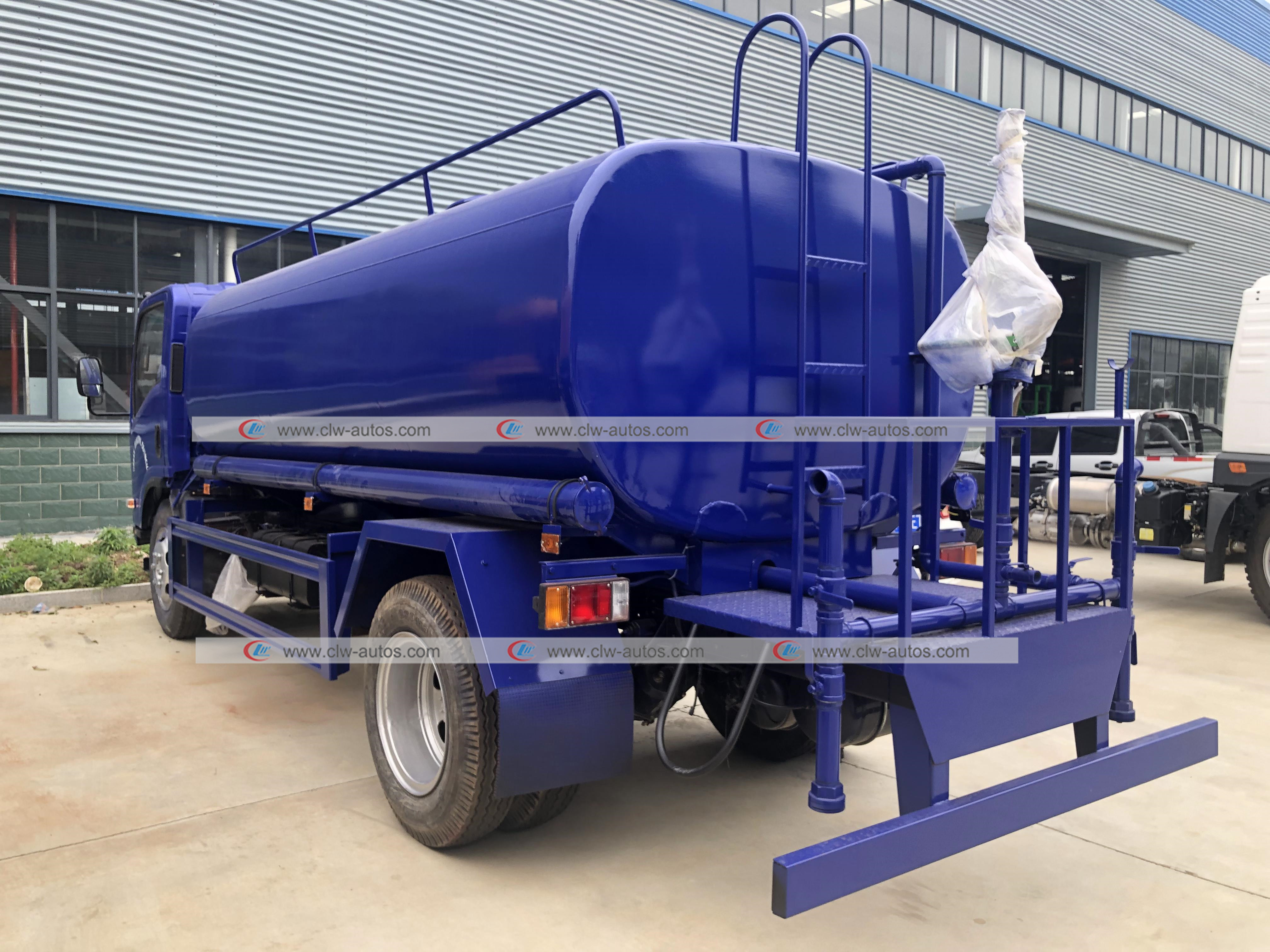 ISUZU 5tons Water Spraying Truck 5000L Water Bowser Tanker Transport Truck