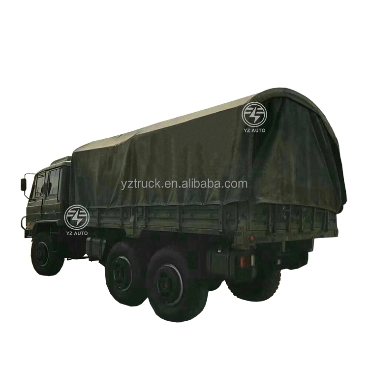 4500 1250mm Wheelbase AWD Truck Troop Carrier 6x6 Off Road Vehicle Manual Transmission