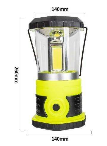 1200lm 2 In 1 LED Camping Lantern Outdoor LED Lantern High Powered 3D COB ABS
