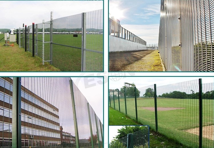 High Security Climb resistant 76.2*12.7mm 358 Mesh Fencing