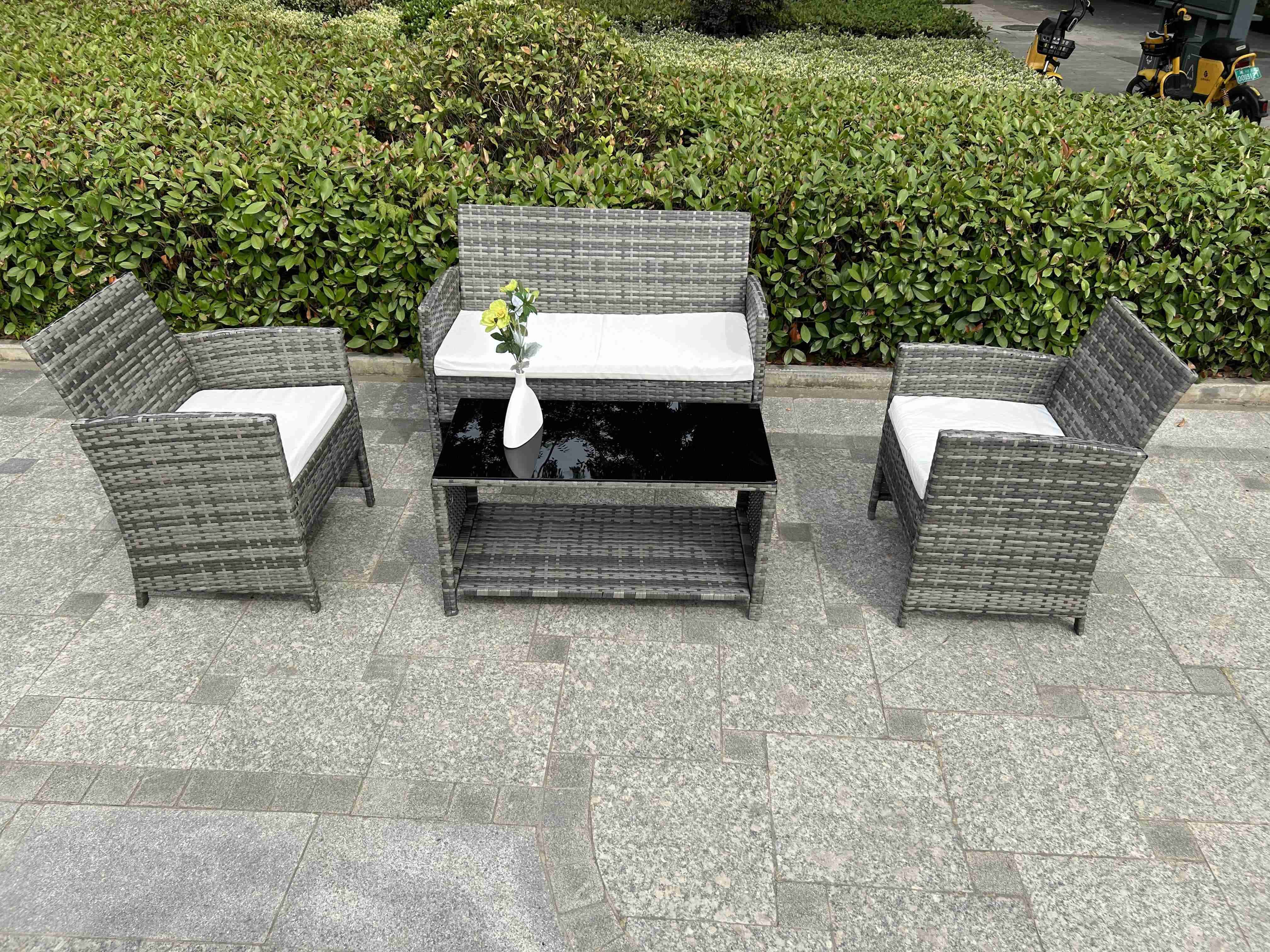 Garden Furniture Set Garden Furniture Collection Rattan Wicker Chair Support Customization Outdoor Indoor Use