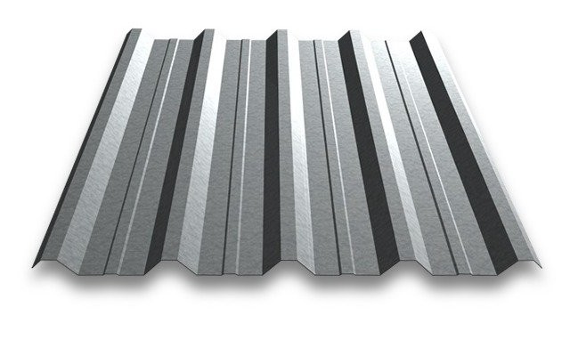 Aluzinc Standing Seam Steel Tiles Galvalume Corrugated Metal Roofing Sheets Structural Grade G550 / SGC570