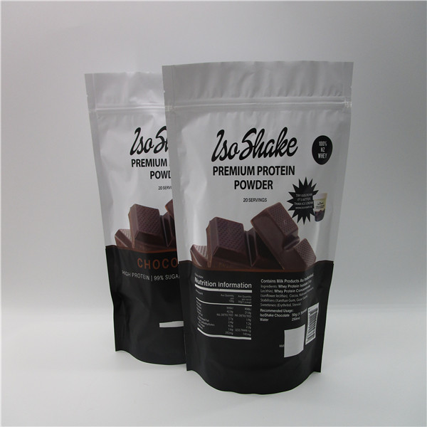 custom foil moisture permeable Stand up matte finished cookies bag