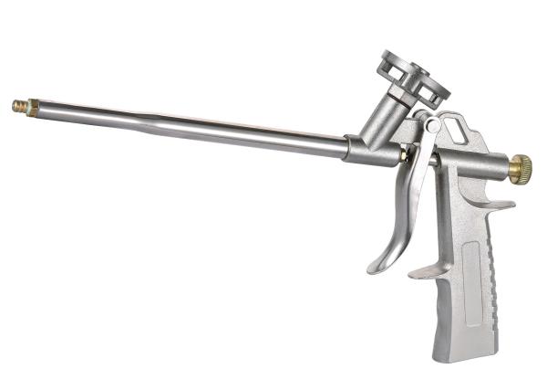 Nickel Plated Coated Foam Gun Silver Wholly Polyurethane Electric Silicone