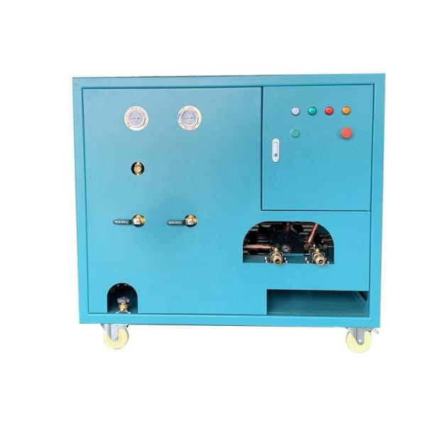 R23 oil less refrigerant recovery unit recharge gas charging machine 2HP high