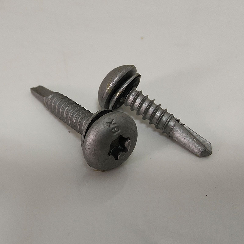 Customized Metal Stainless Steel Pan Head Hexalobular Socket Pan Head Self Drilling Screws With Tapping Serew Thread