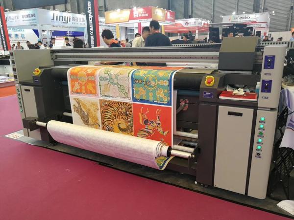 Polyester Inkjet Textile Printing Machine Digital Tension Control Electro