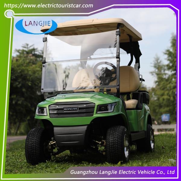 2 Seats Electric Golf Cart AC Motor Free Maintenance Battery Club Car For Golf
