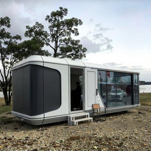 Luxury Modular Retreat Customizable Prefabricated Steel Frame Hospitality
