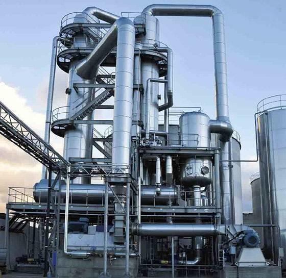 50000KGS/H MVR Evaporator With Secondary Steam Compressor