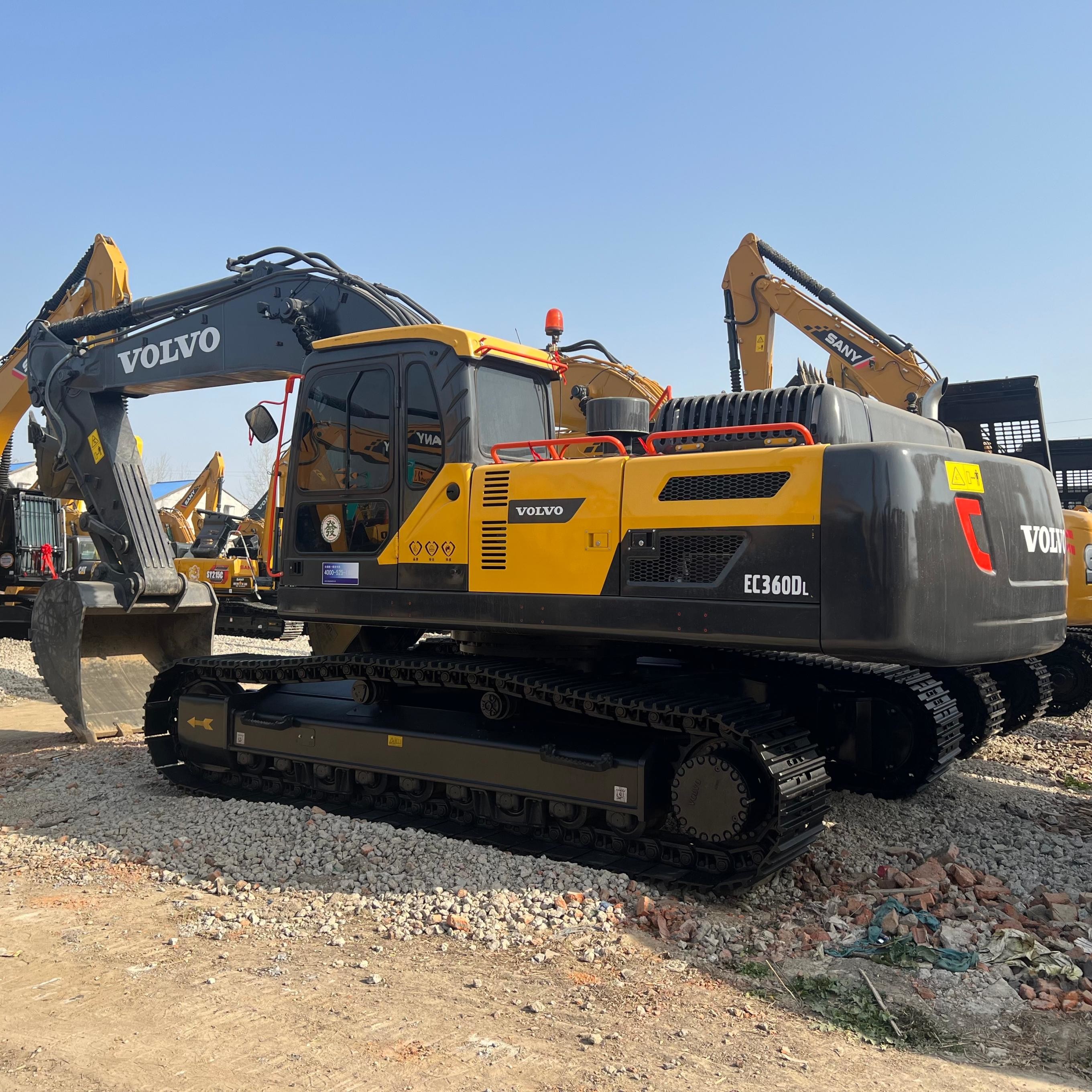2.5m³ Bucket Capacity Used Volvo ec360 Excavator 36 Ton Heavy Equipment Machine Digger For Sale