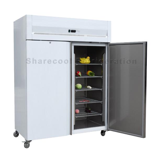 Sharecool AISI304 Stainless Steel Commercial Refrigerator Double Door Upright