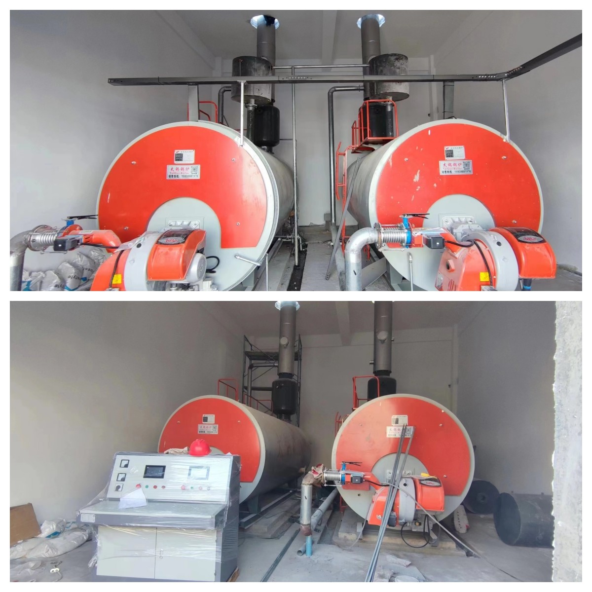 Industrial Pressure Hot Water Boiler Heating Operation Stable