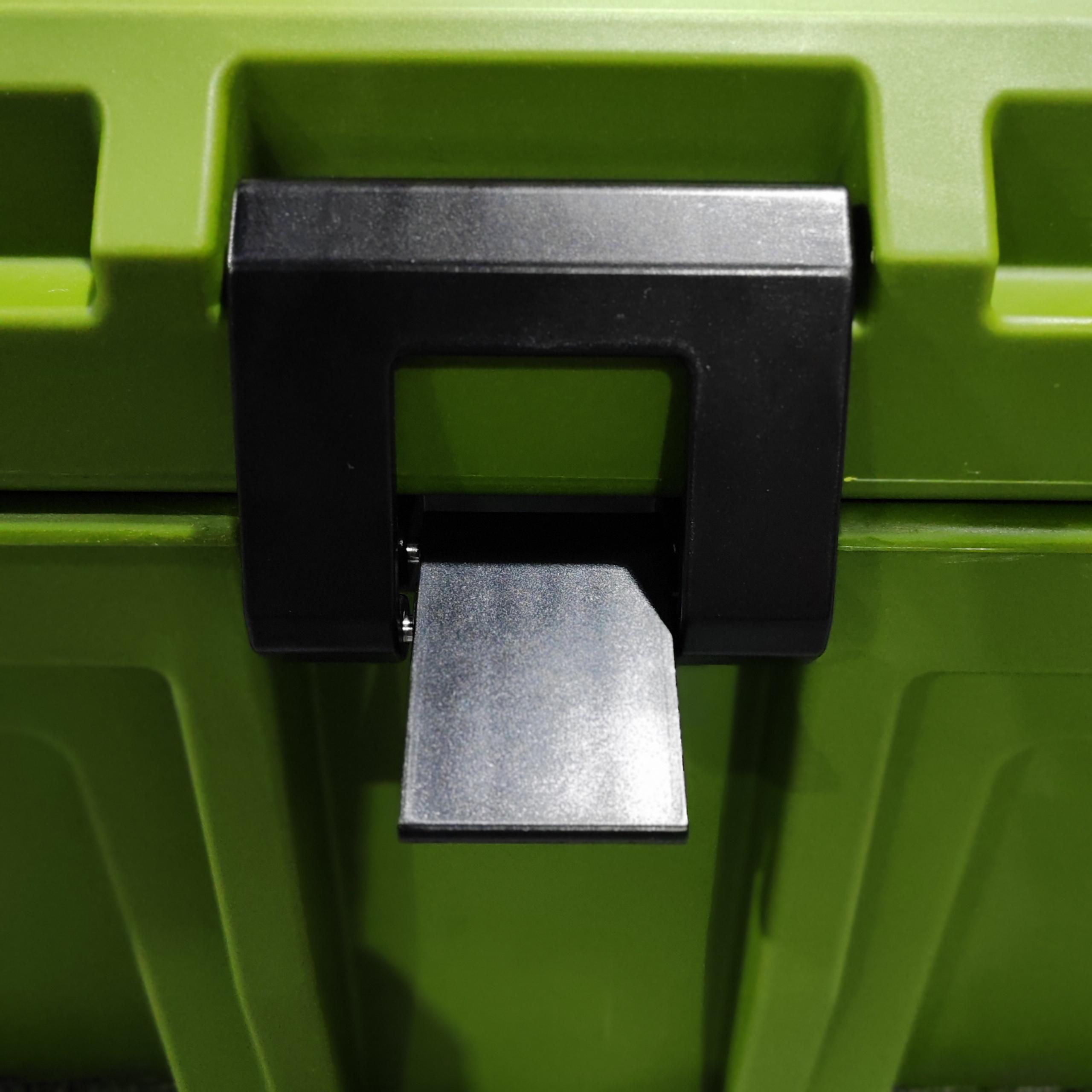 Green Rooftop Cargo Carrier Luggage Roof Rack Box OEM ODM