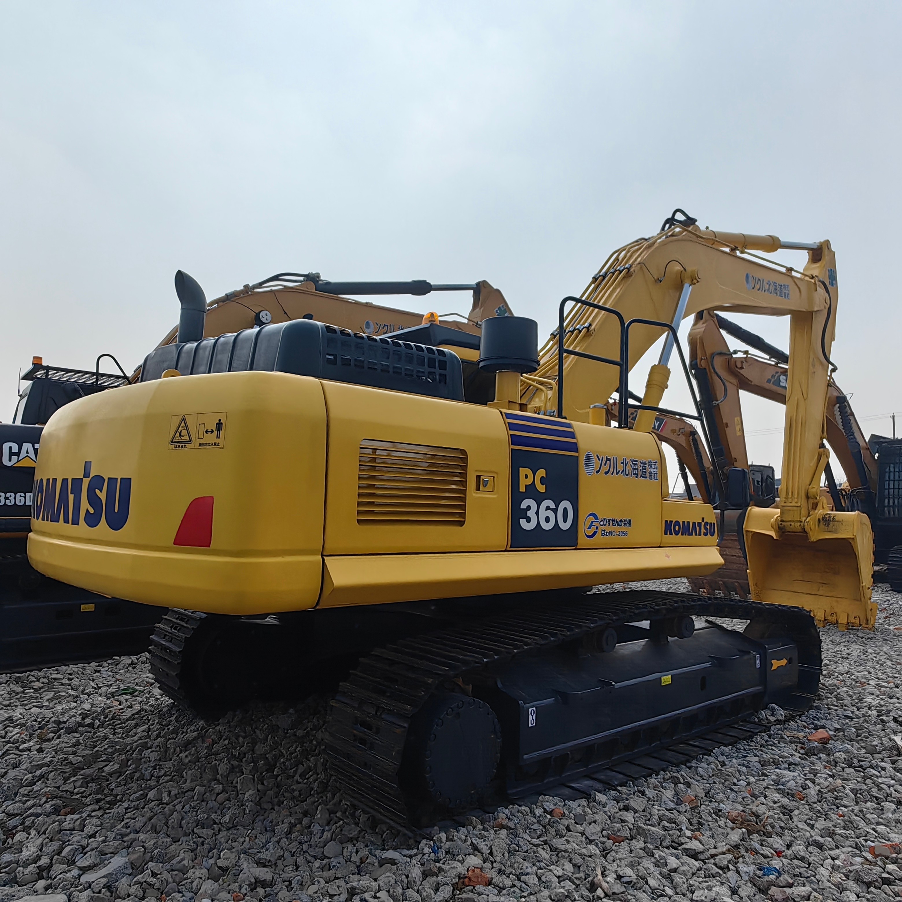 36Ton Used Komatsu Excavators PC360-7 for Deep Digging and More in Construction
