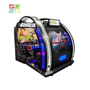 Interstellar Team Arcade Shooting Machine With 60 Inch LCD Screen