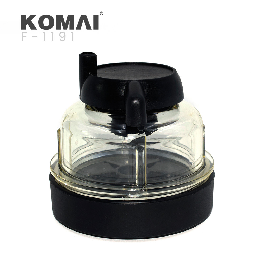 Diesel Fuel Filter Komai Fuel Filter Bowl SN40785 Filter Cup For DZ115391 RE551507 BF46156