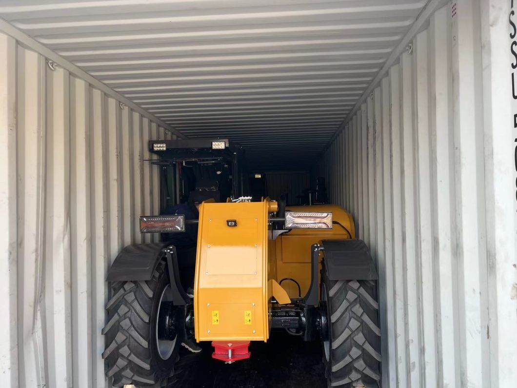4X4 7m Four Wheel Steering 3 Ton 4 Ton Lifting Height Telescopic Boom Forklift Telehandler